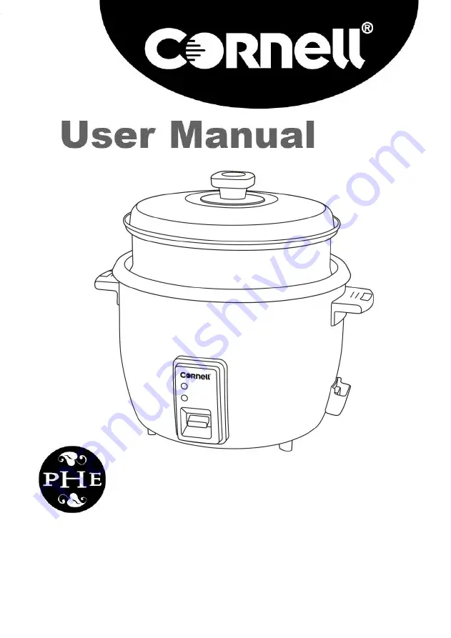 Cornell CRC-CP281SS Скачать руководство пользователя страница 1