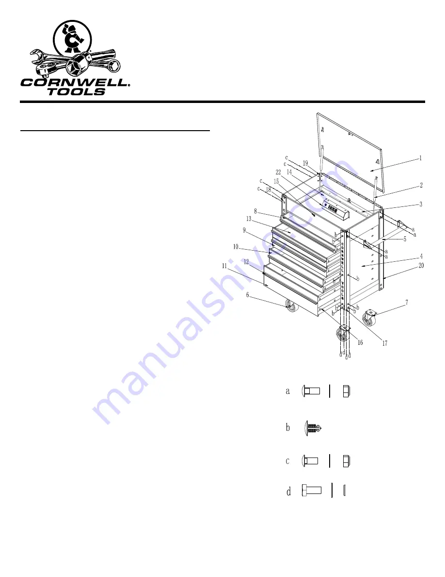 Cornwell Tools Pro CTBMM500BKNGE Assembly Instructions Download Page 3