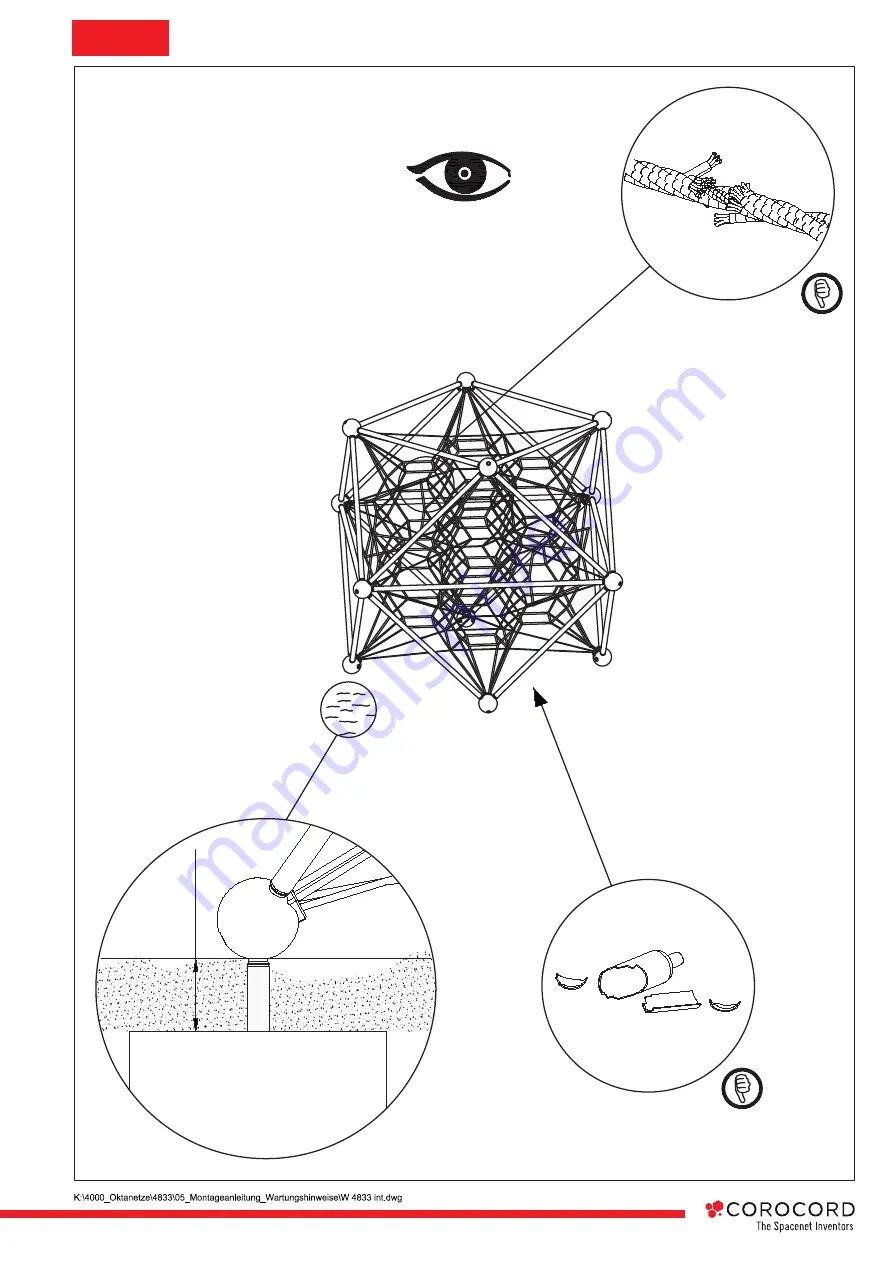 COROCORD 4833 Installation Instruction Download Page 19