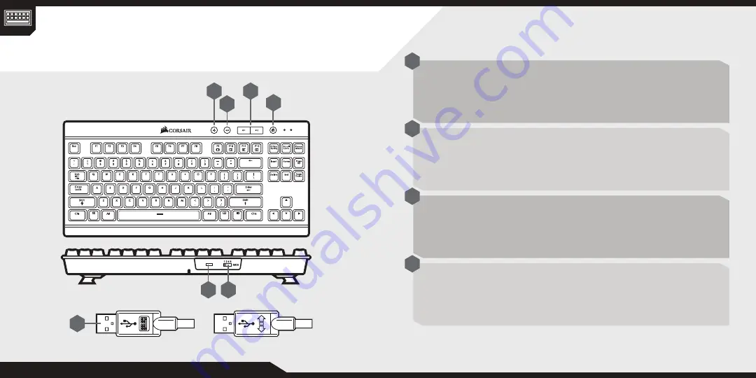 CORSAR K65 LUX Скачать руководство пользователя страница 2