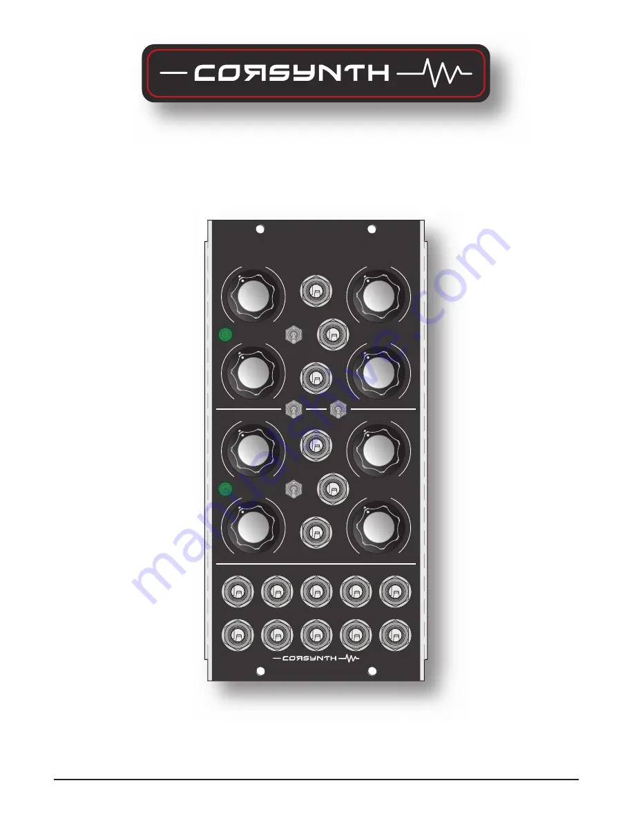 Corsynth C106 User Manual Download Page 1