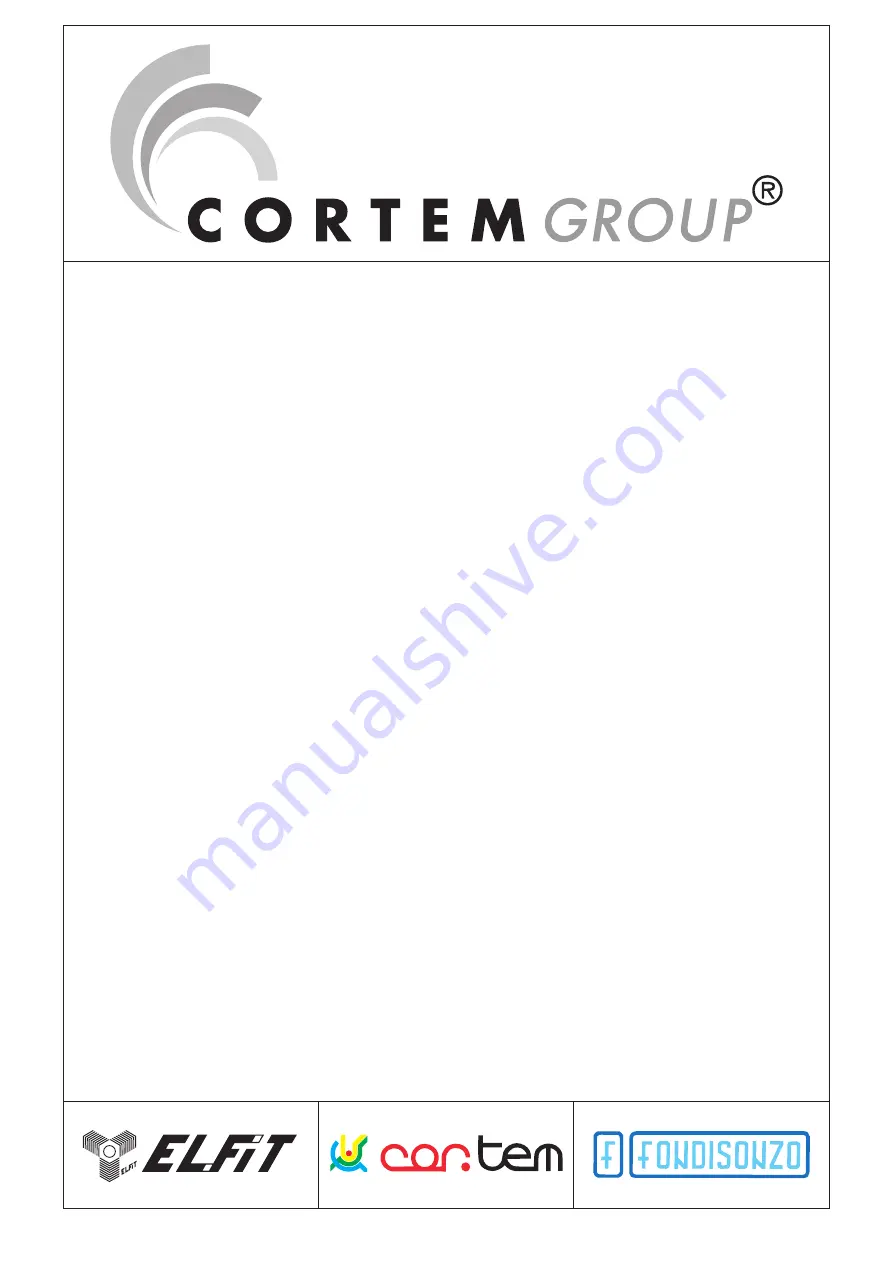 CORTEM LifEx Series Mounting Instructions Download Page 1