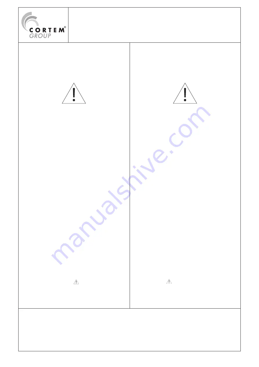 CORTEM LifEx Series Mounting Instructions Download Page 2