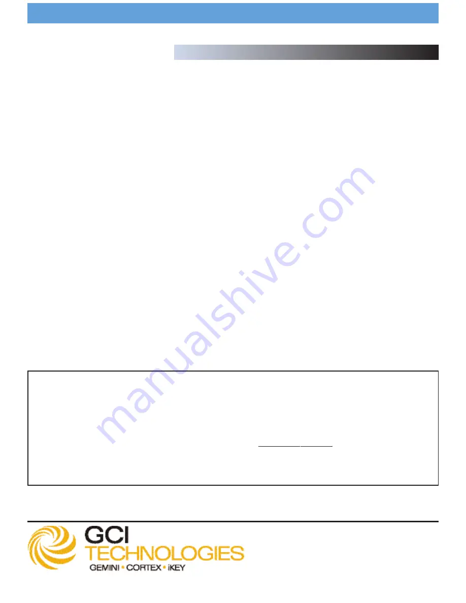 Cortex HDC-3000 Quick Start Manual Download Page 27