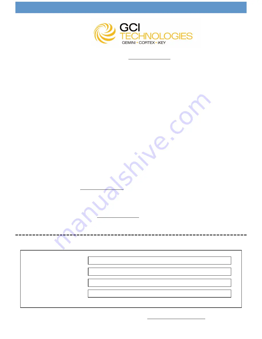 Cortex HDTT-5000 Operation Manual Download Page 29