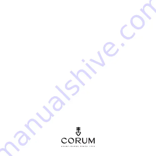 CORUM CO771 Manual Download Page 2