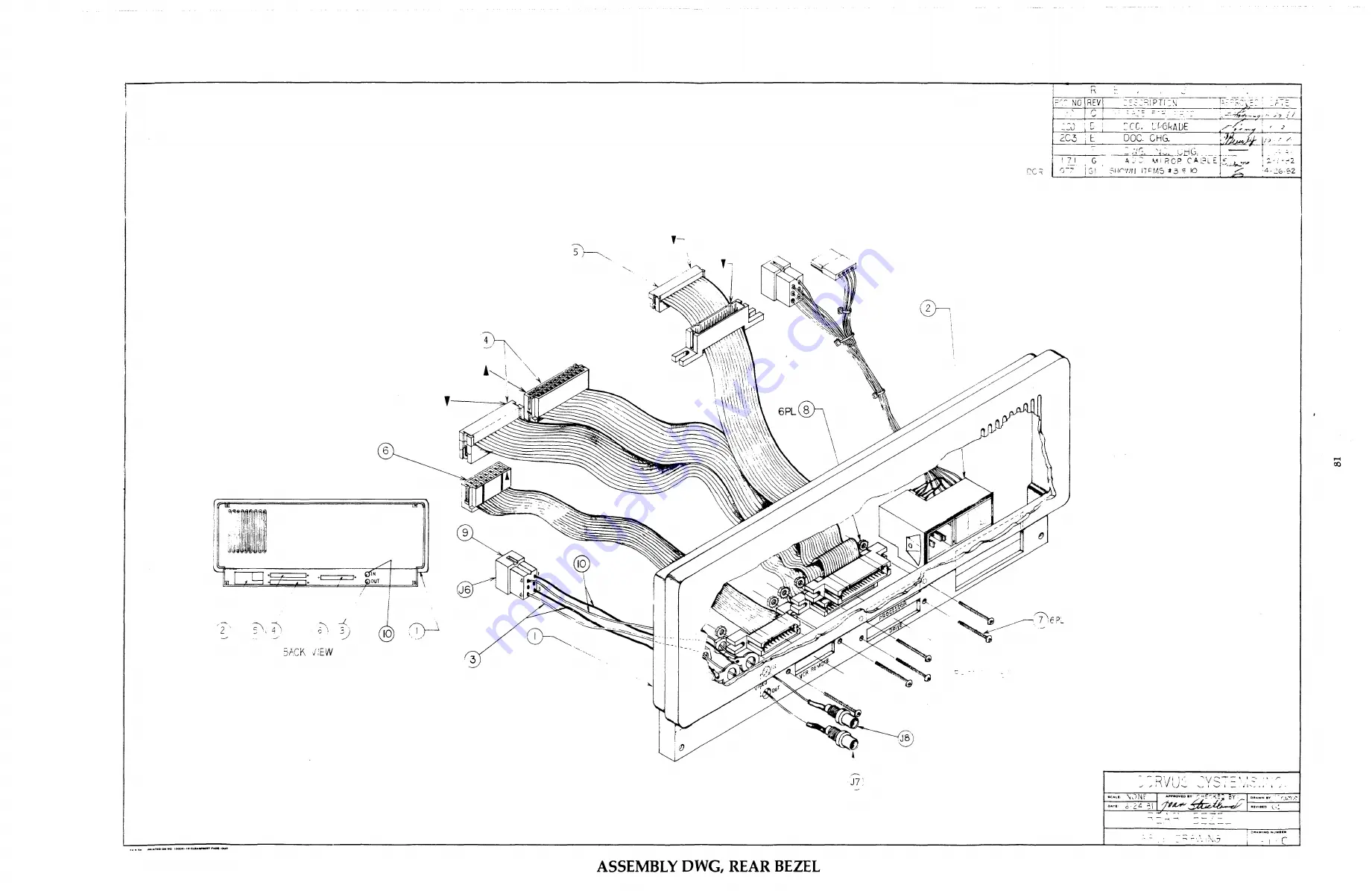 CORVUS 11MB Service Manual Download Page 107