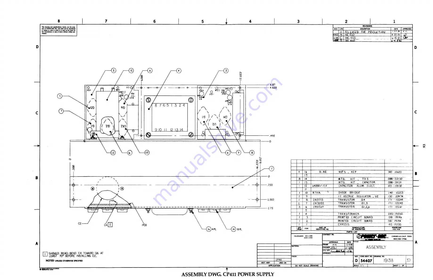 CORVUS 11MB Service Manual Download Page 119