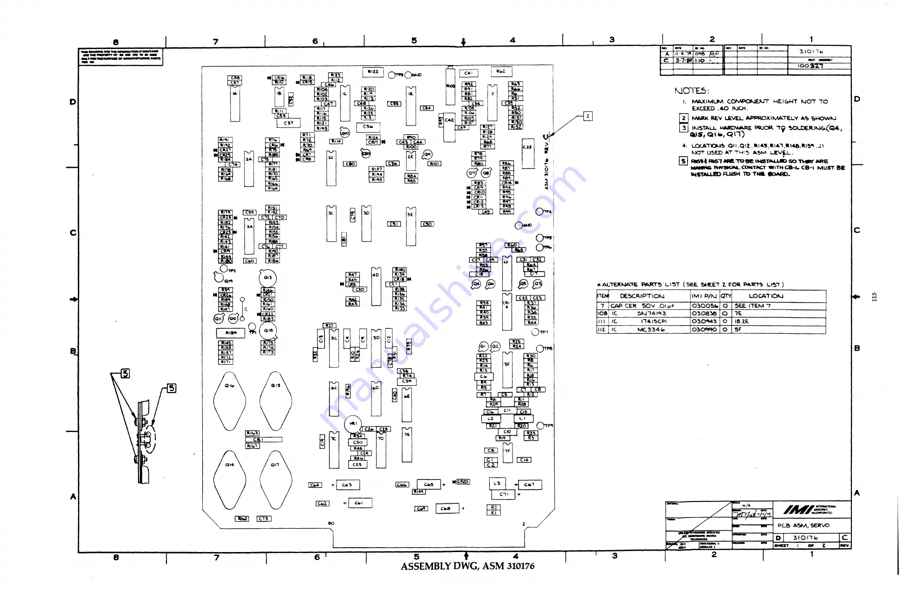 CORVUS 11MB Service Manual Download Page 141