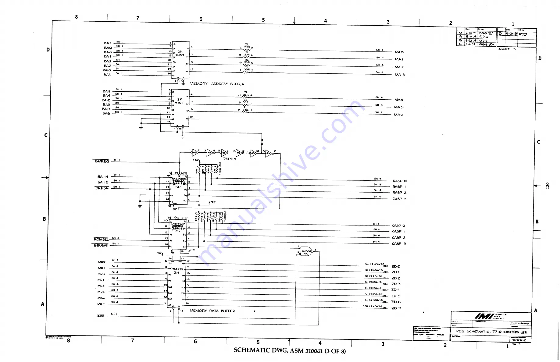 CORVUS 11MB Service Manual Download Page 156