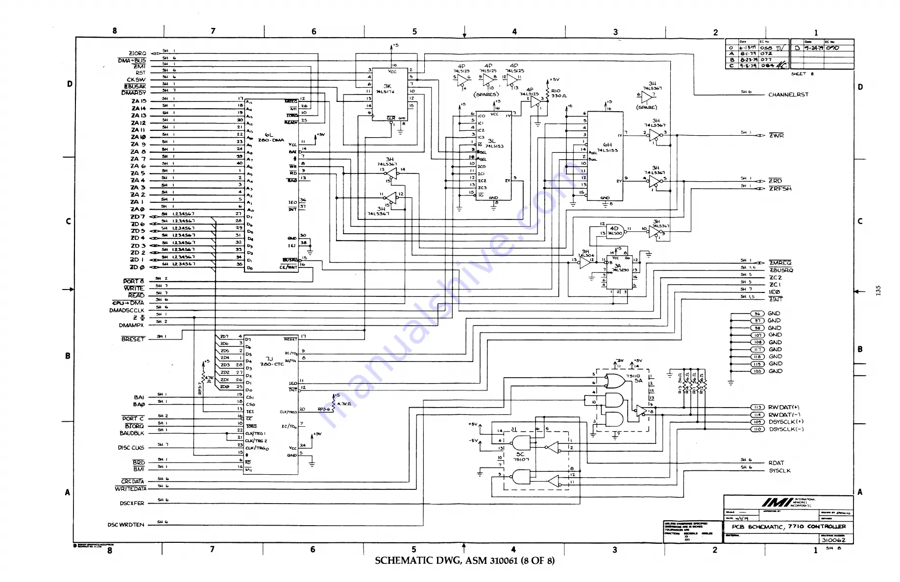 CORVUS 11MB Service Manual Download Page 161