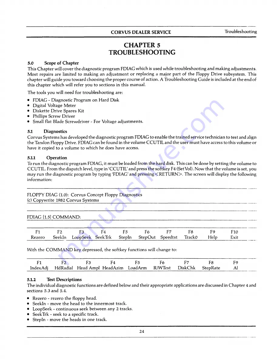 CORVUS 7100-04702 Service Manual Download Page 41