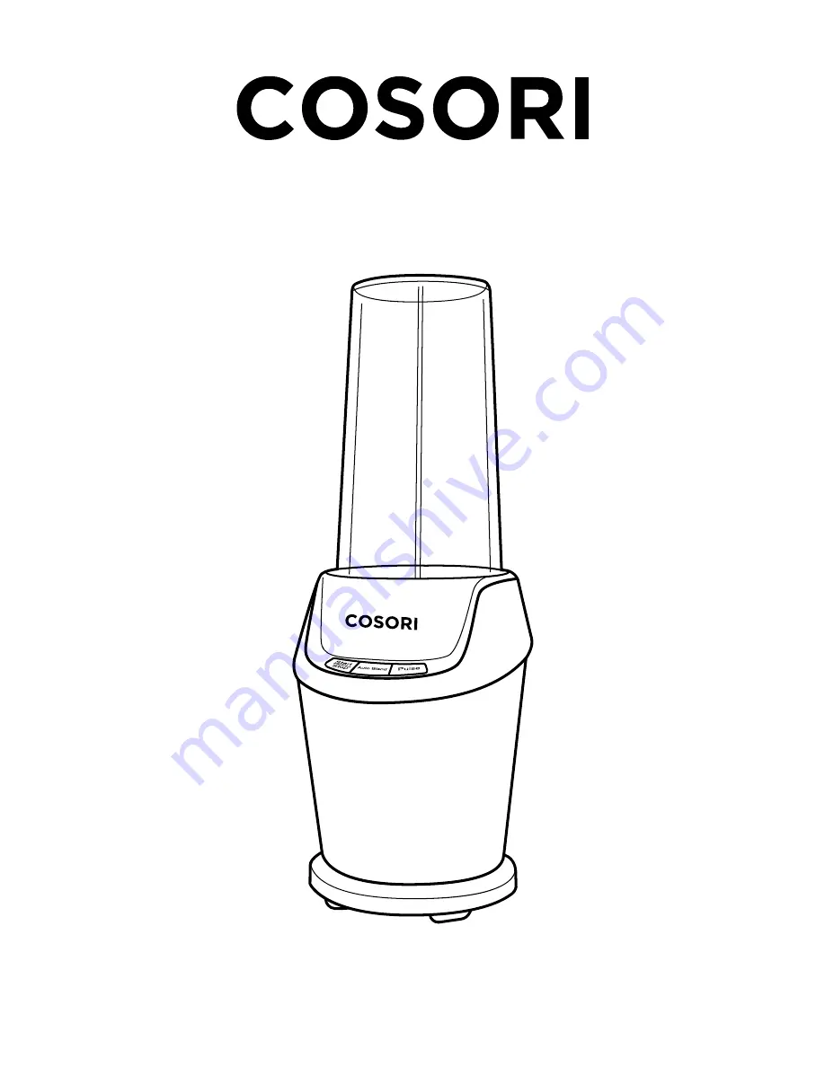 Cosori C011-PB Скачать руководство пользователя страница 1