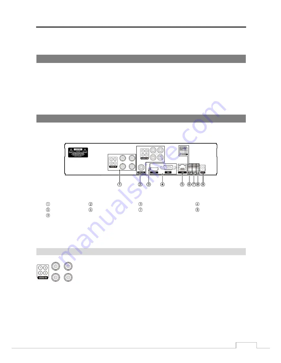 Costar Video Systems CR4010ET Installation Manual Download Page 9