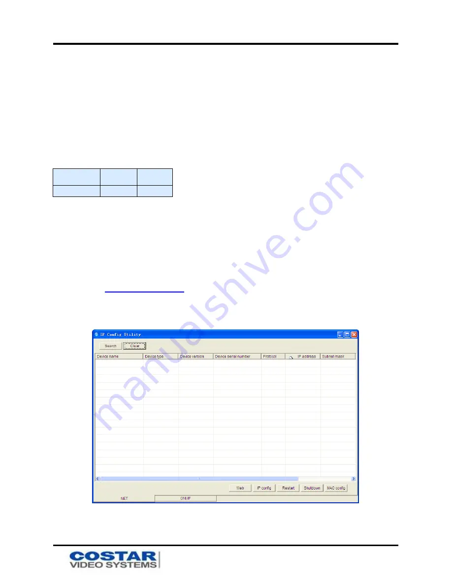 Costar Video Systems CVI5000 User Manual Download Page 11