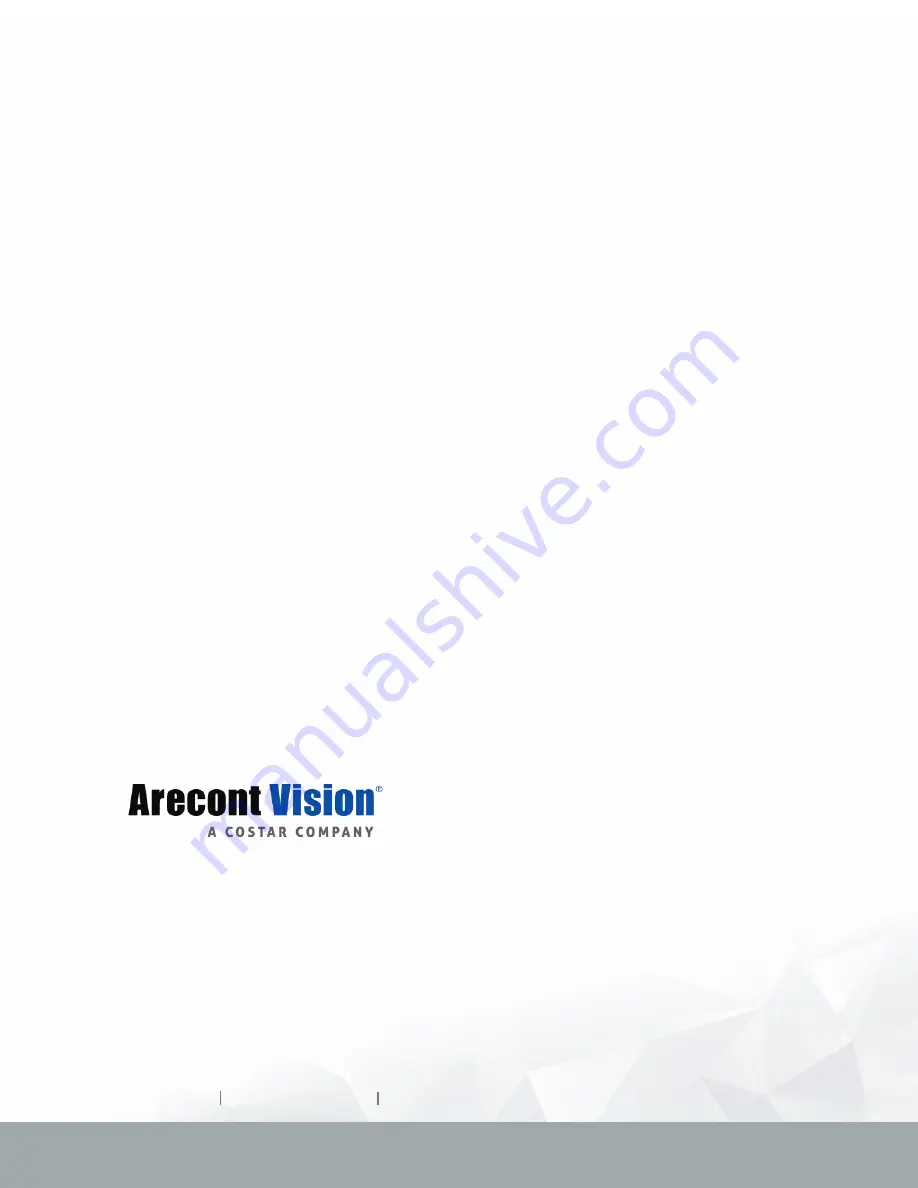 Costar Arecont Vision ConteraIP Bullet EX Installation Manual Download Page 46