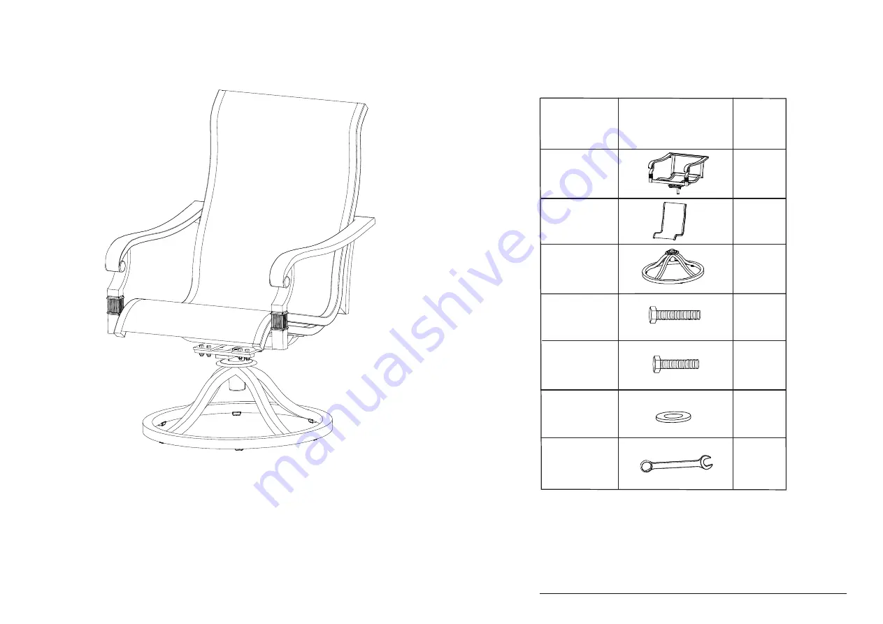 Costco 1031519 Assembly / Care & Use Instructions Download Page 2