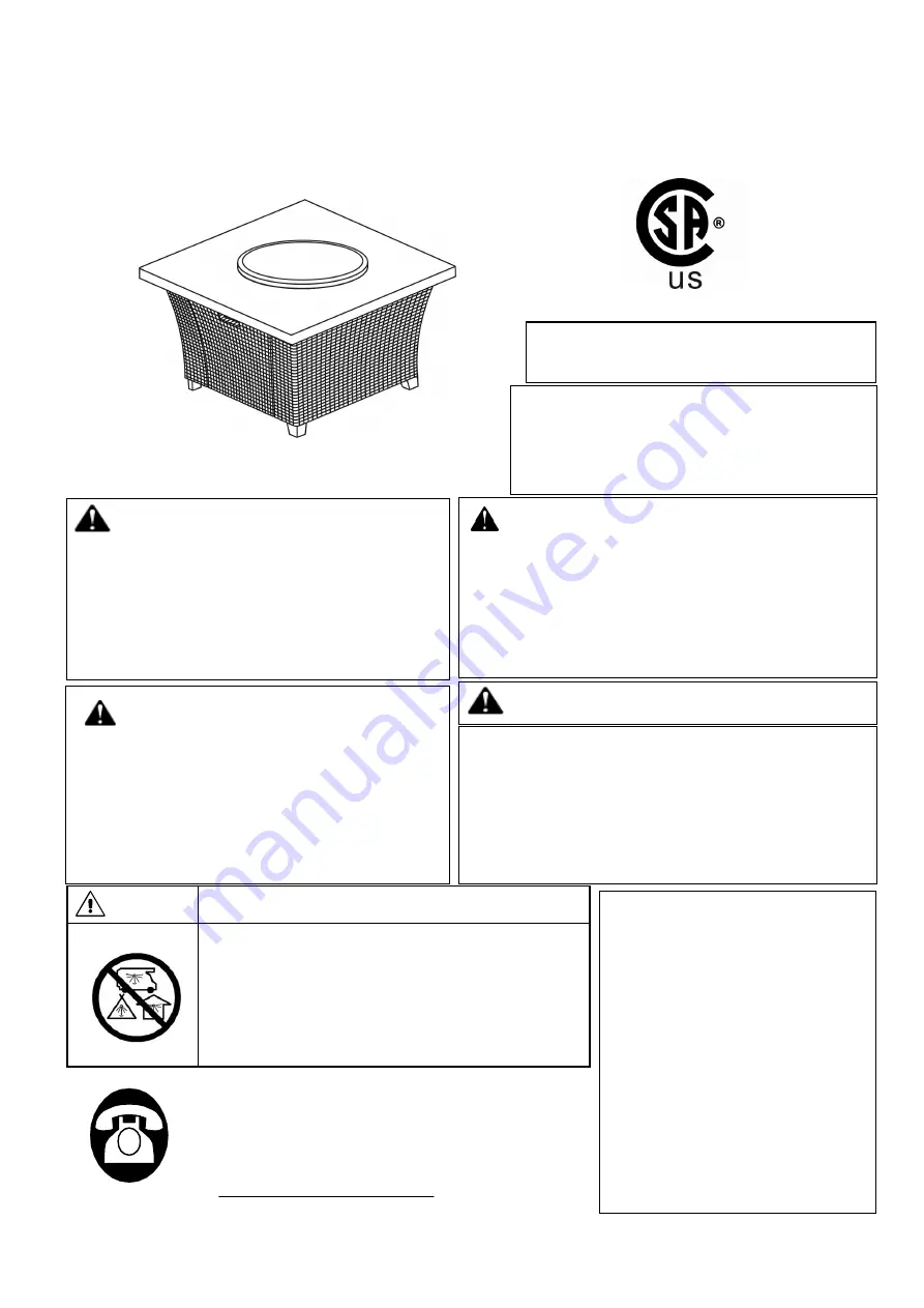 Costco 1031581 Assembly Instructions Manual Download Page 1