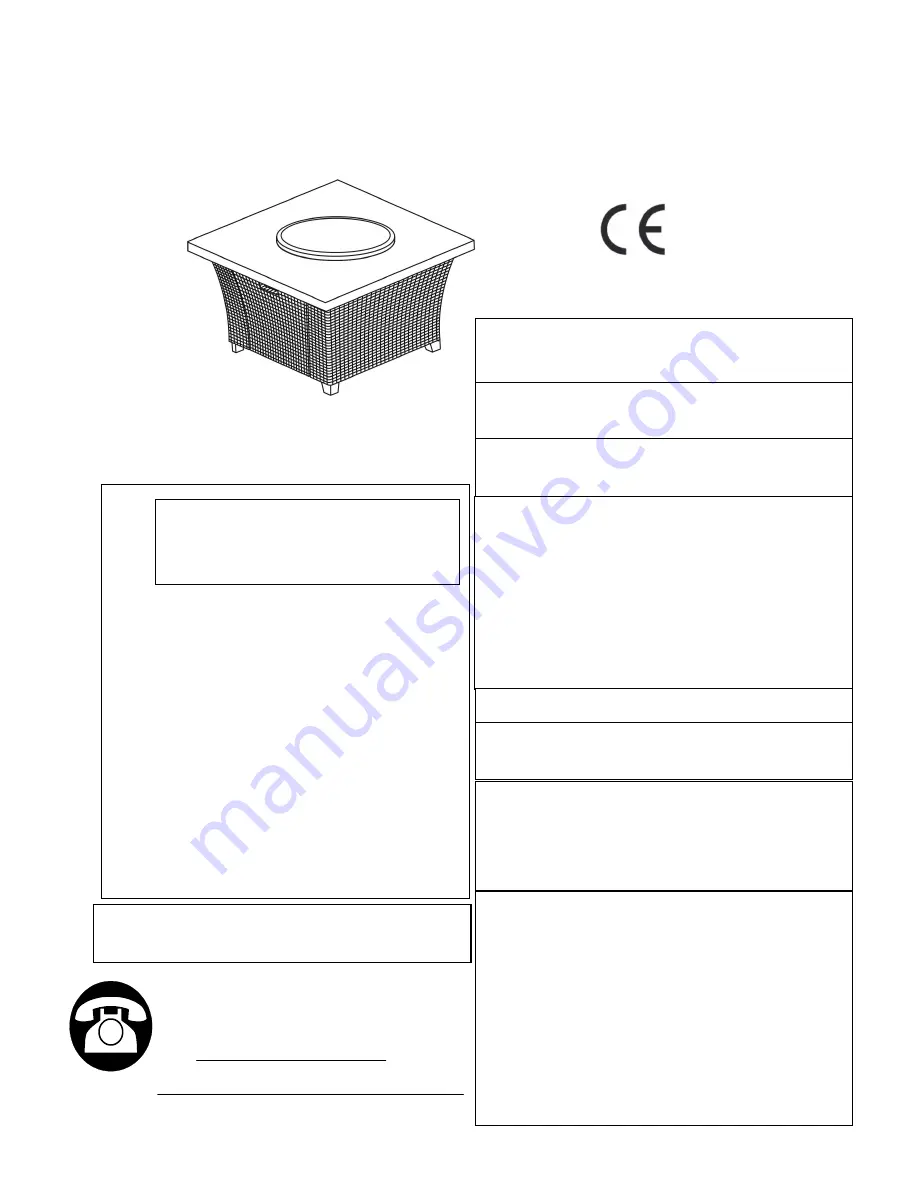 Costco 1031581 Installation And User Instructions Manual Download Page 1