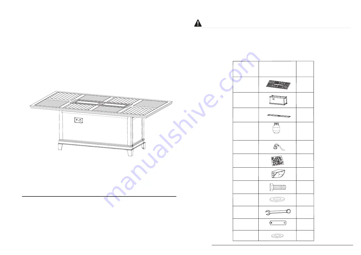 Costco 1500066 Assembly / Care & Use Instructions Download Page 15