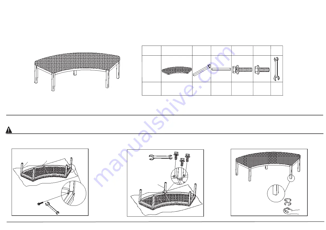 Costco 1900658 Assembly / Care & Use Instructions Download Page 6