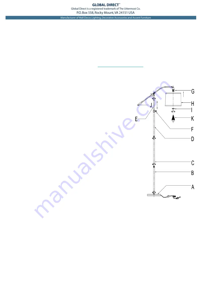 Costco COS28517-1-CD Assembly And Care Instructions Download Page 1