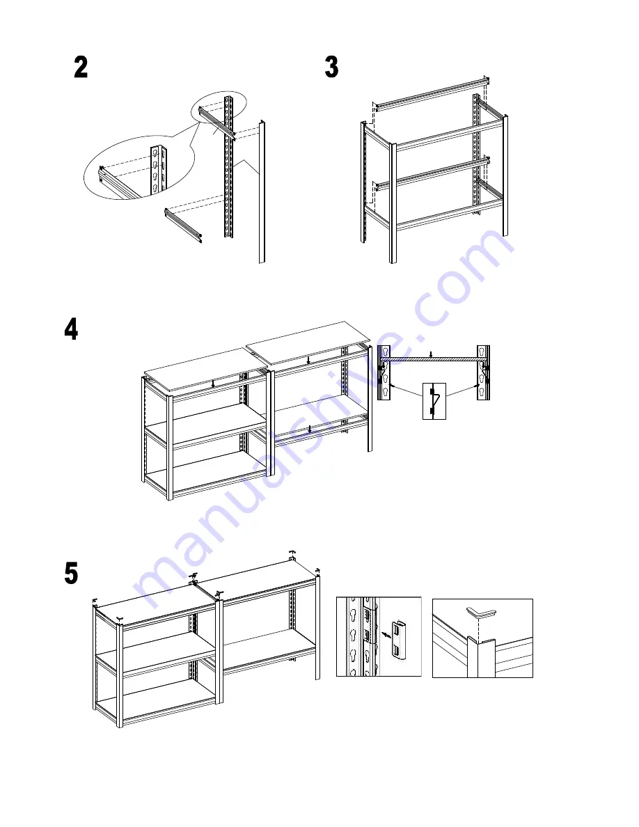 Costco GORILLA RACK CCA48ZB-BW Скачать руководство пользователя страница 5