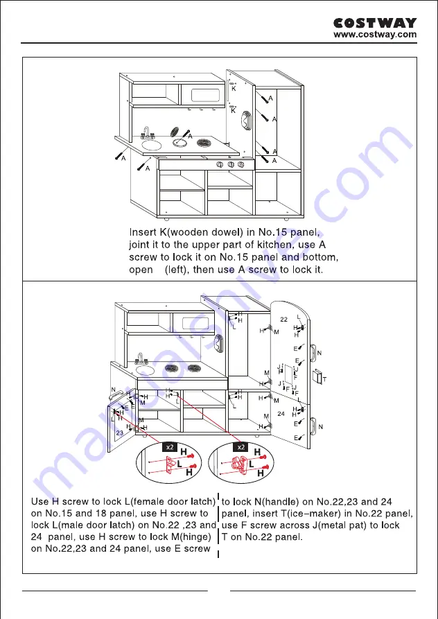 Costway 14957380 Скачать руководство пользователя страница 11