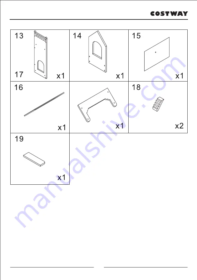 Costway 37619052 Скачать руководство пользователя страница 4