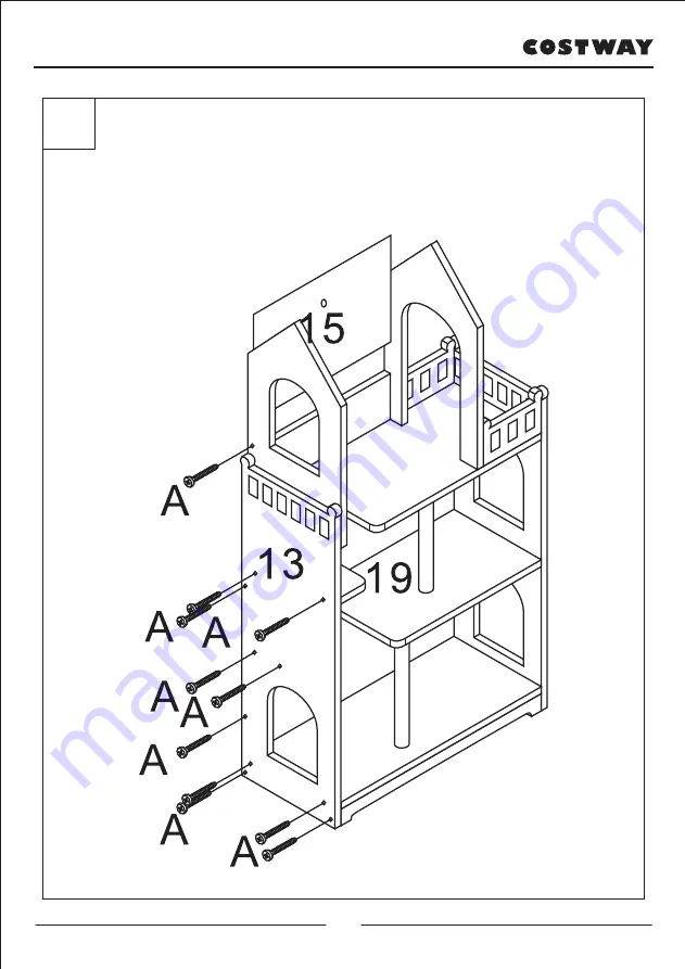 Costway 37619052 Скачать руководство пользователя страница 14