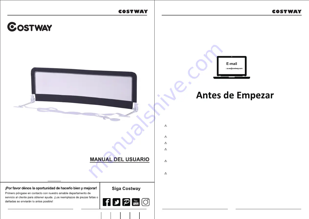 Costway 83540169 User Manual Download Page 15