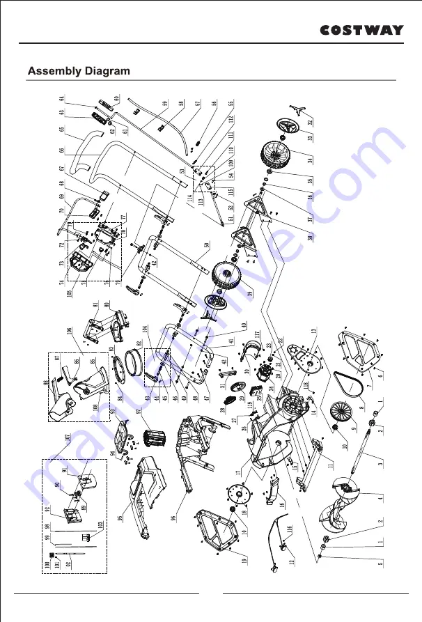 Costway 85091643 Скачать руководство пользователя страница 19