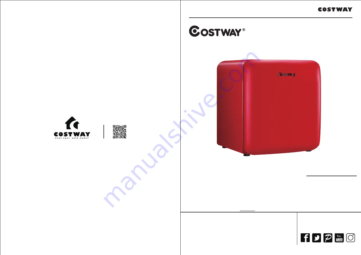 Costway EP24436US Скачать руководство пользователя страница 1