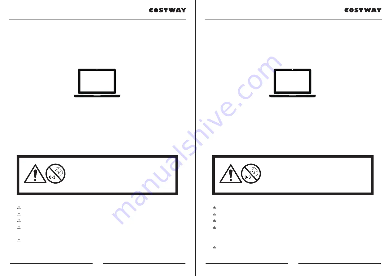 Costway HW64637 User Manual Download Page 5