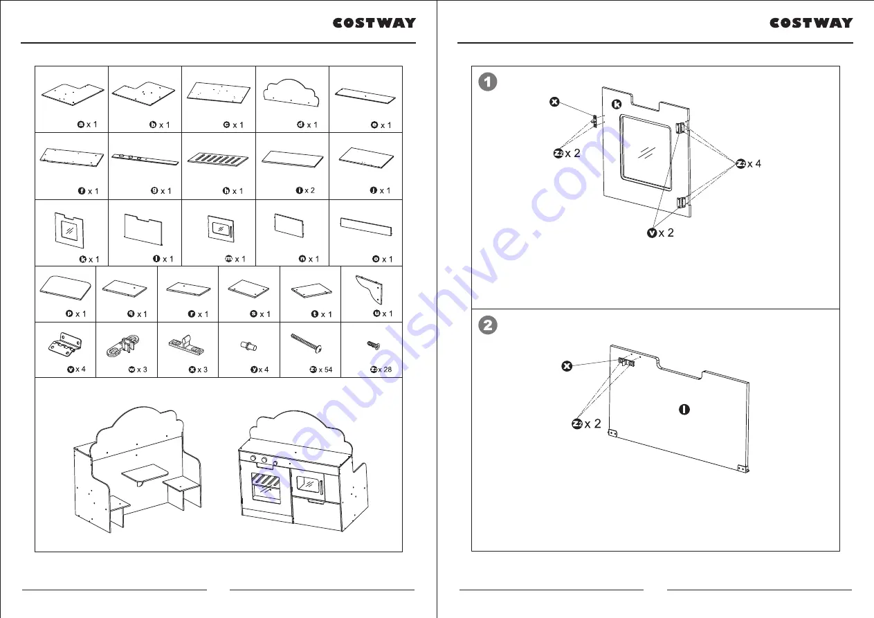 Costway HW64637 User Manual Download Page 6