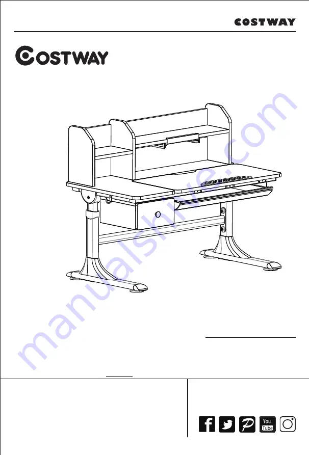 Costway HW67588 User Manual Download Page 1