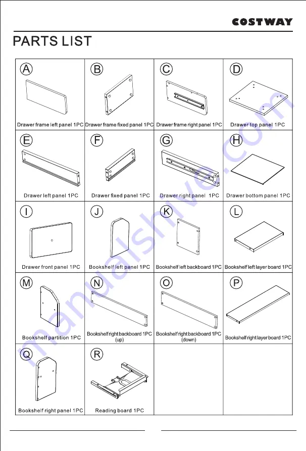 Costway HW67588 Скачать руководство пользователя страница 6