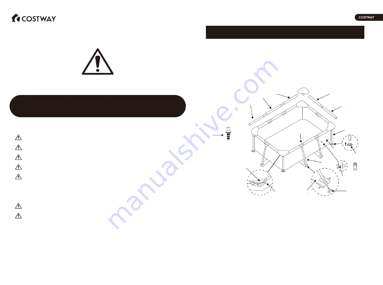 Costway NP10374 User Manual Download Page 2