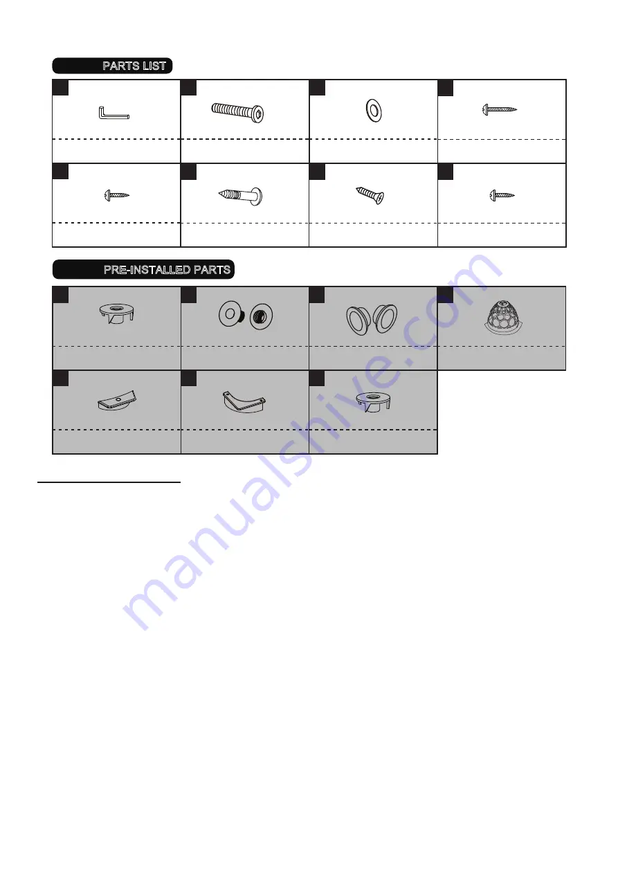 Costway SP37328 User Manual Download Page 3