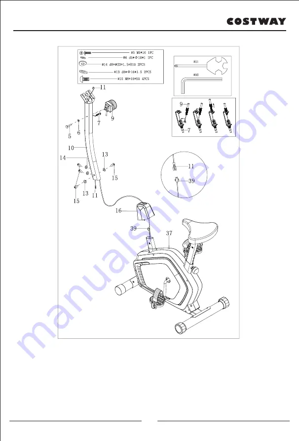 Costway SP37359 User Manual Download Page 10