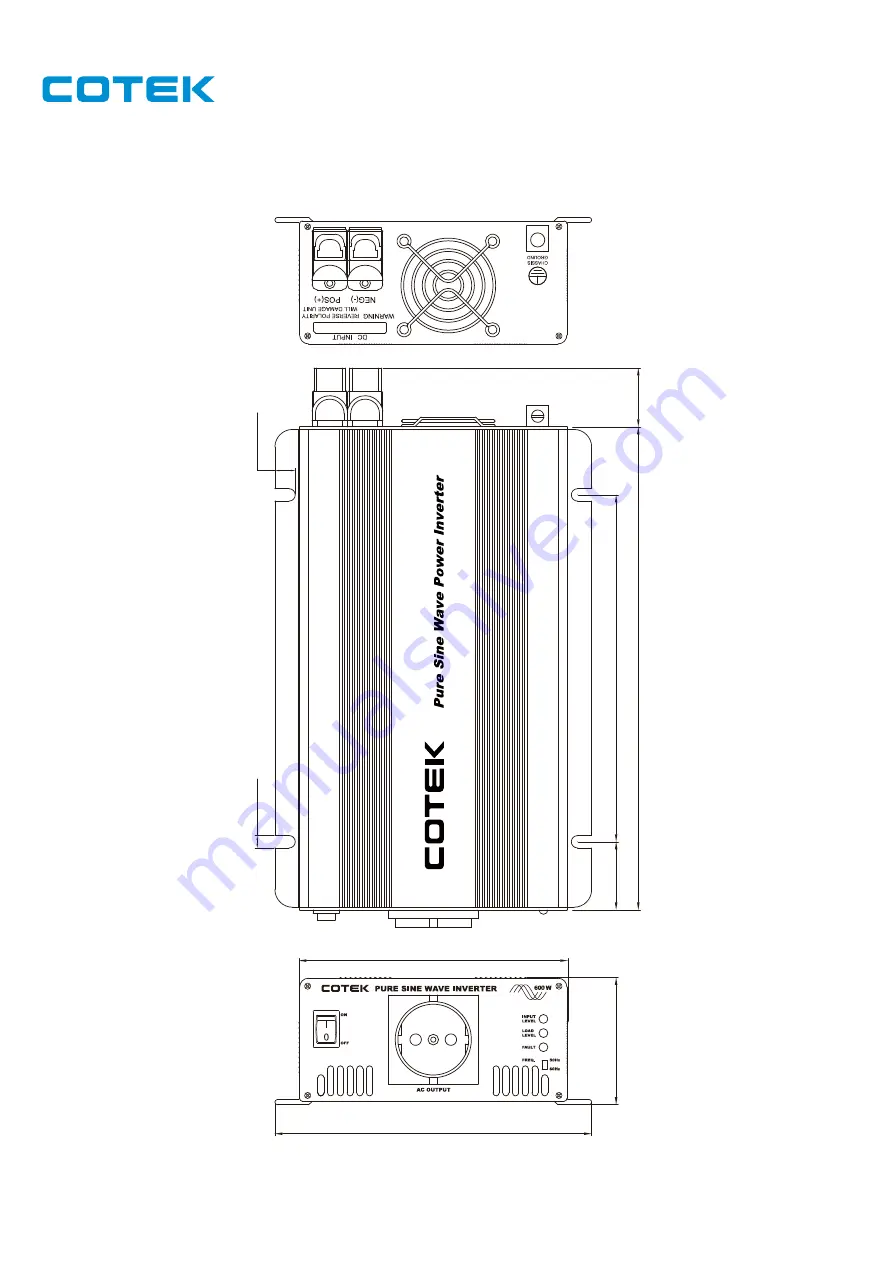 Cotek S600 Series User Manual Download Page 7