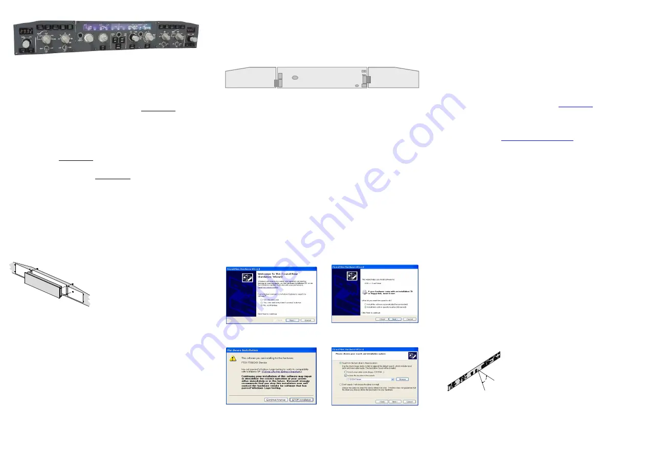 CPflight FCU320FULL Quick Start Manual Download Page 1