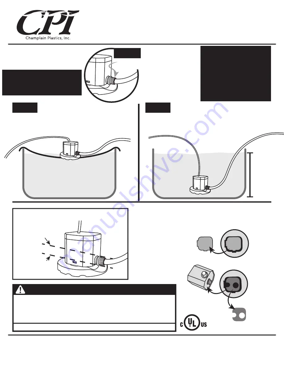 CPI PCW1 Operating Instructions Download Page 1