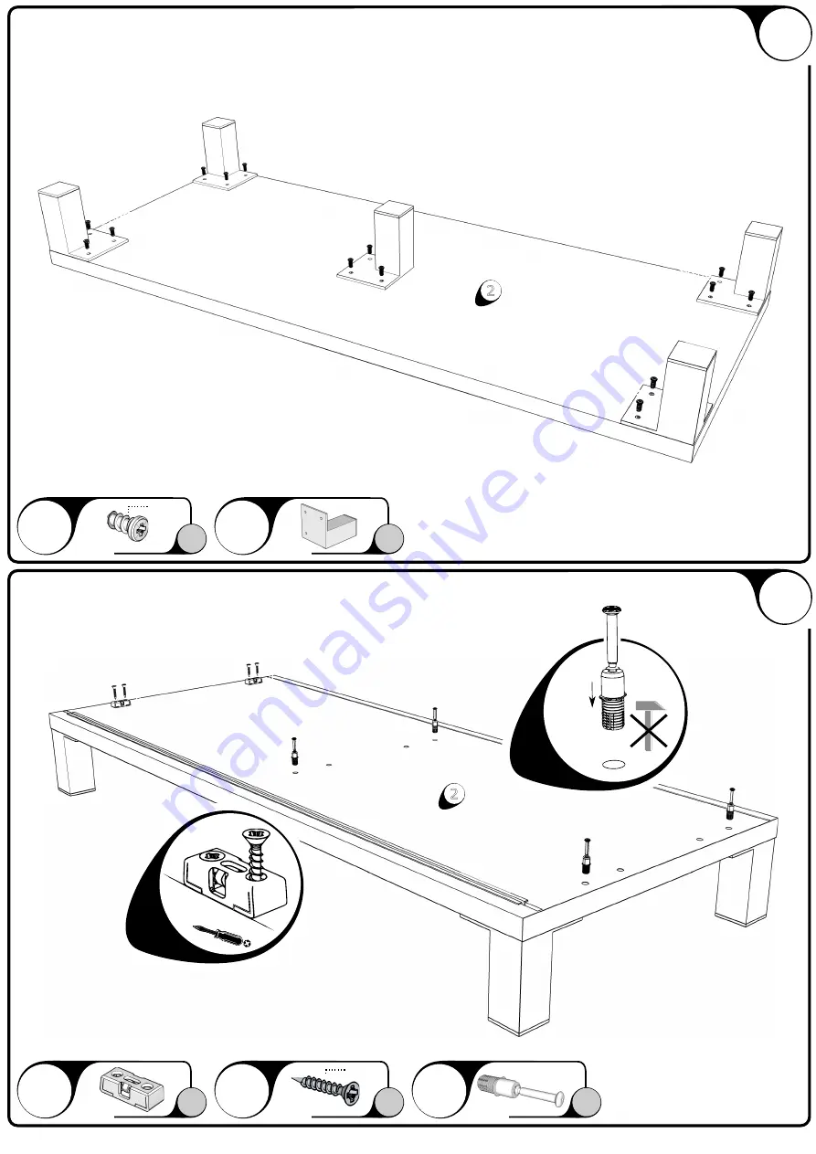 Crack ALCATRAZ BAR6 Assembly Instruction Manual Download Page 3