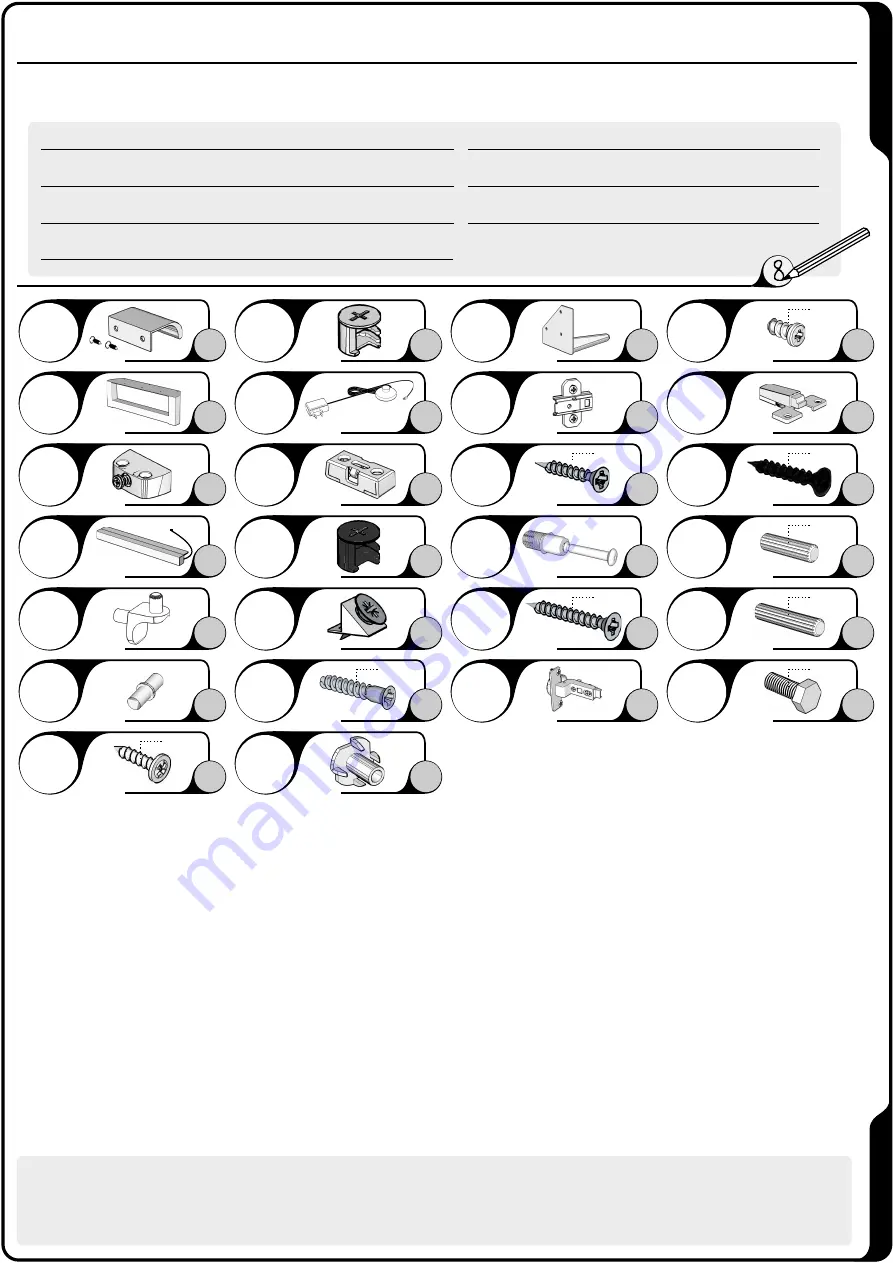 Crack JAIPUR BAR6 Assembly Instruction Manual Download Page 11