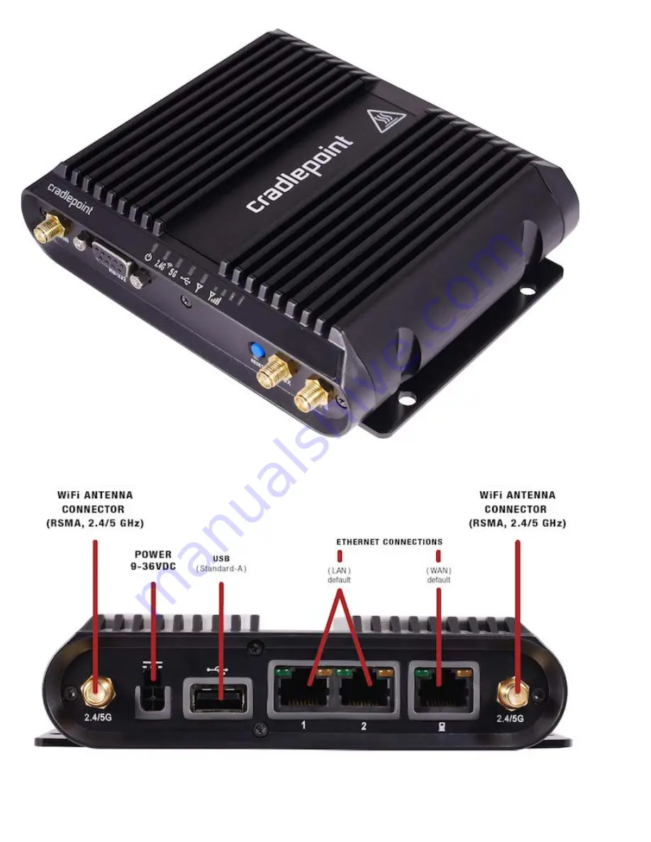 Cradlepoint COR IBR1100 series Скачать руководство пользователя страница 9