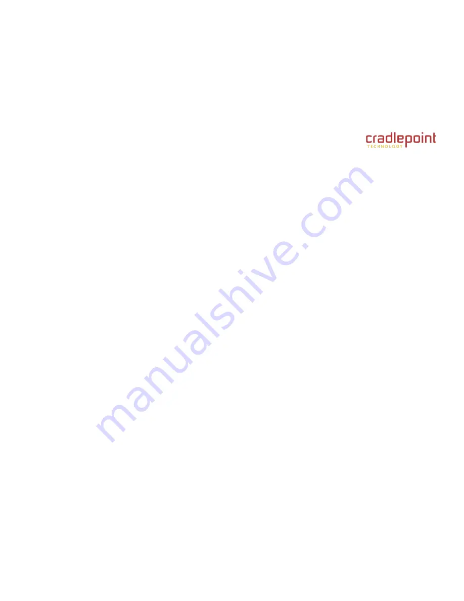 Cradlepoint MBR95 Product Manual Download Page 3