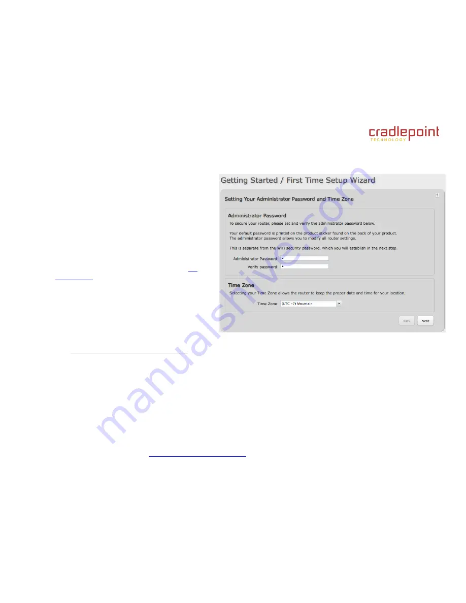 Cradlepoint MBR95 Product Manual Download Page 23