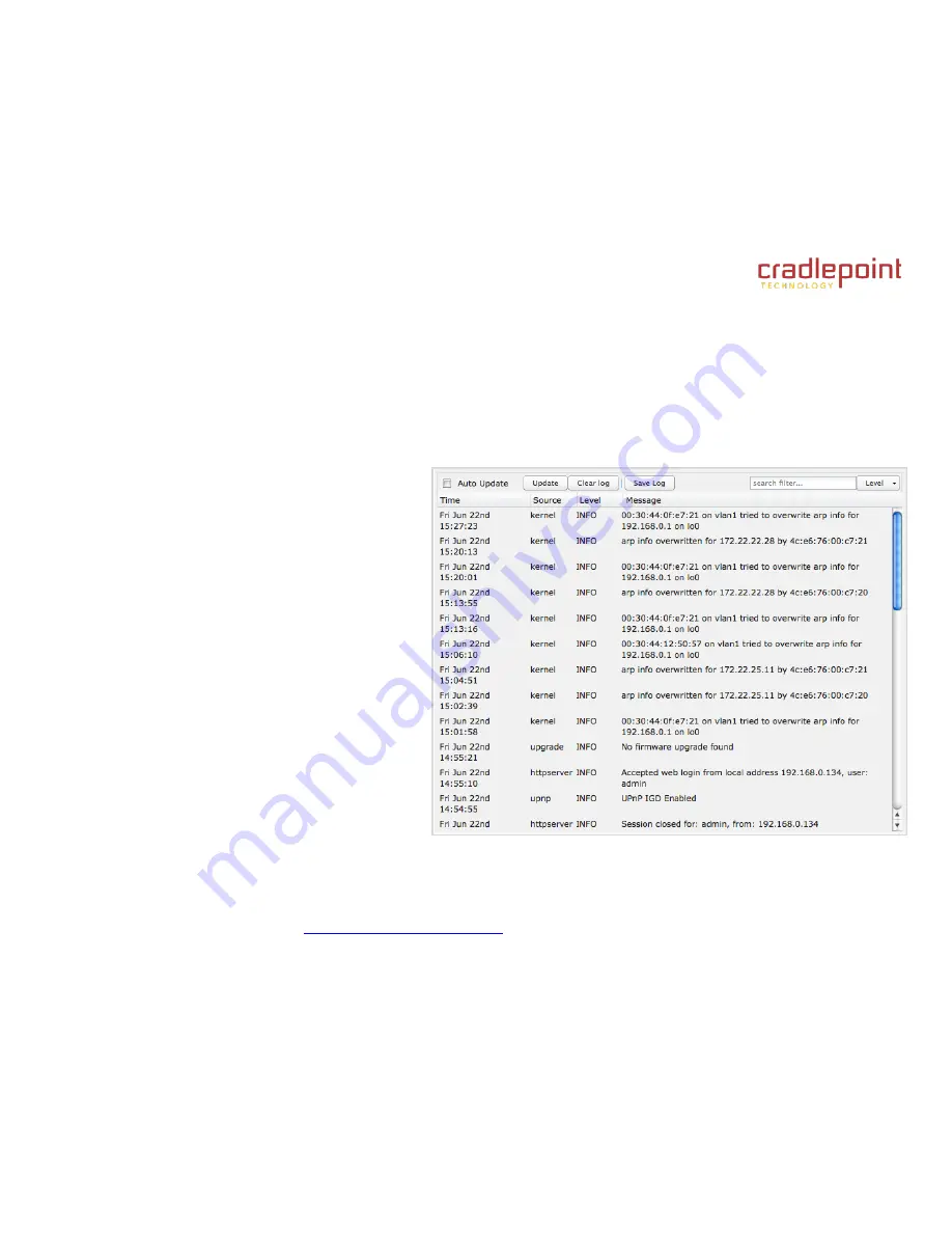 Cradlepoint MBR95 Product Manual Download Page 52