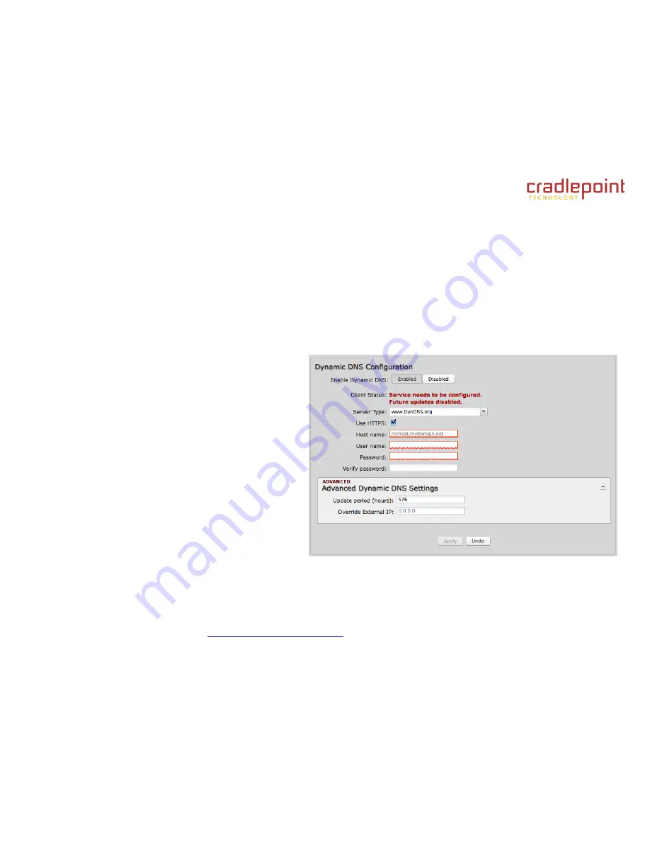 Cradlepoint MBR95 Product Manual Download Page 59